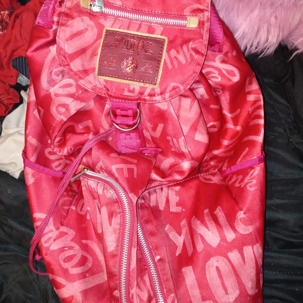 Vs pink backpack/purse